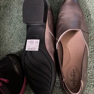 Collection B Women's Bronze Flats